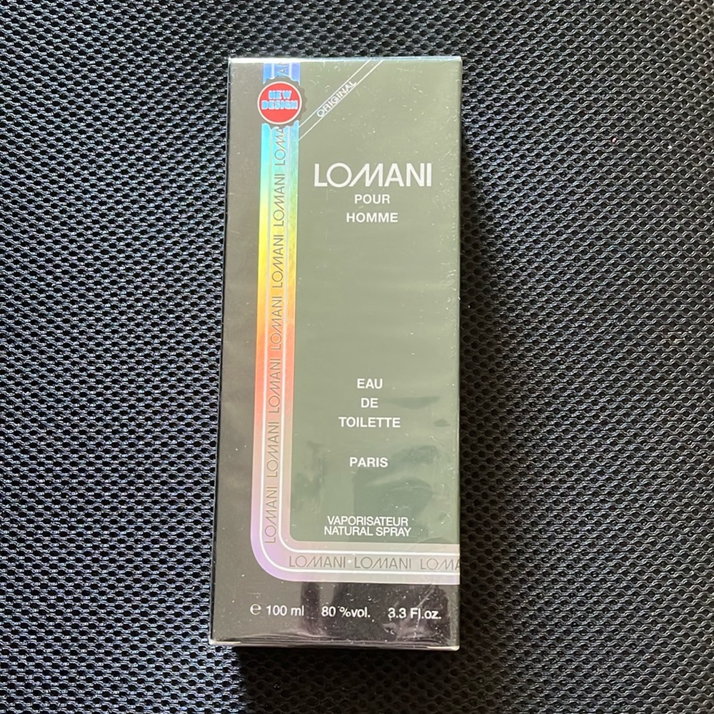 LOMANI Pour Homme Eau de Toilette Paris 100ml 3.3fl oz. Original packaging